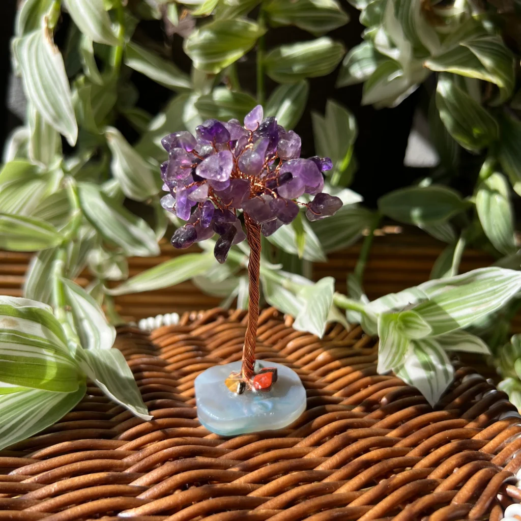 Árbol de Cristal de Amatista Natural